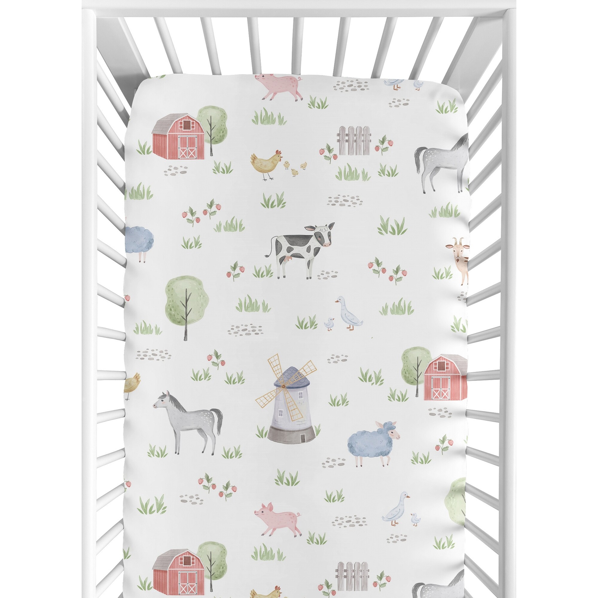 Animal crib sheet online