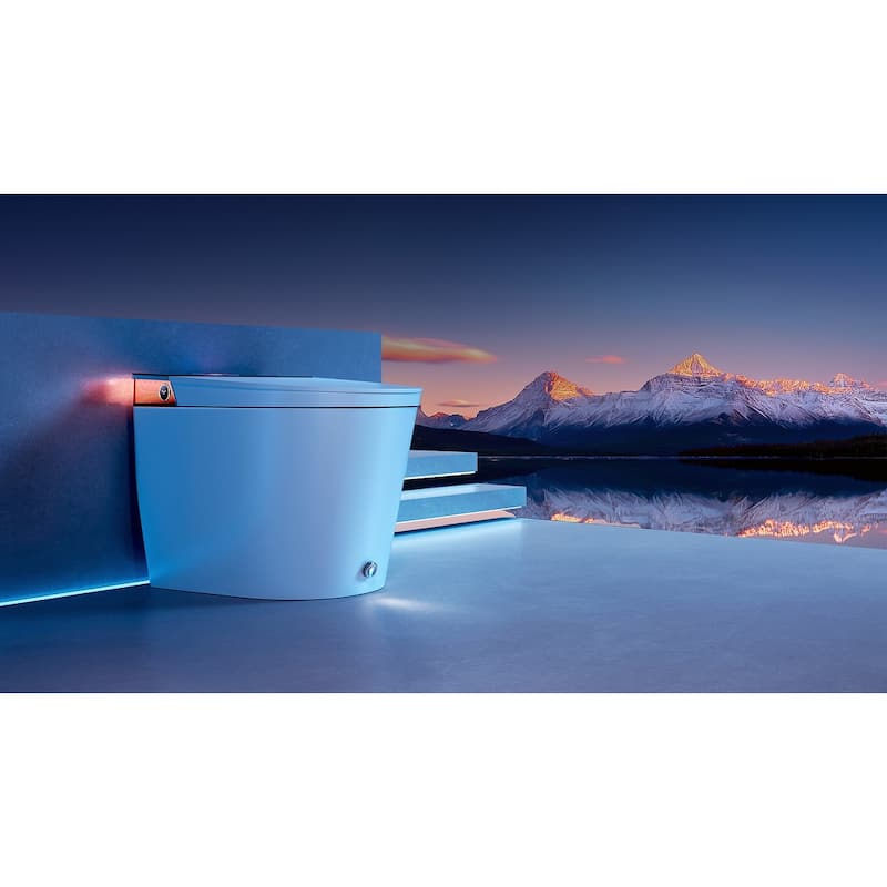 HOROW T38P Advanced ADA Chair Height Elongated Smart Toilet with Auto Open/Close Lid, Instant Warm Water, Heated Seat and Dryer