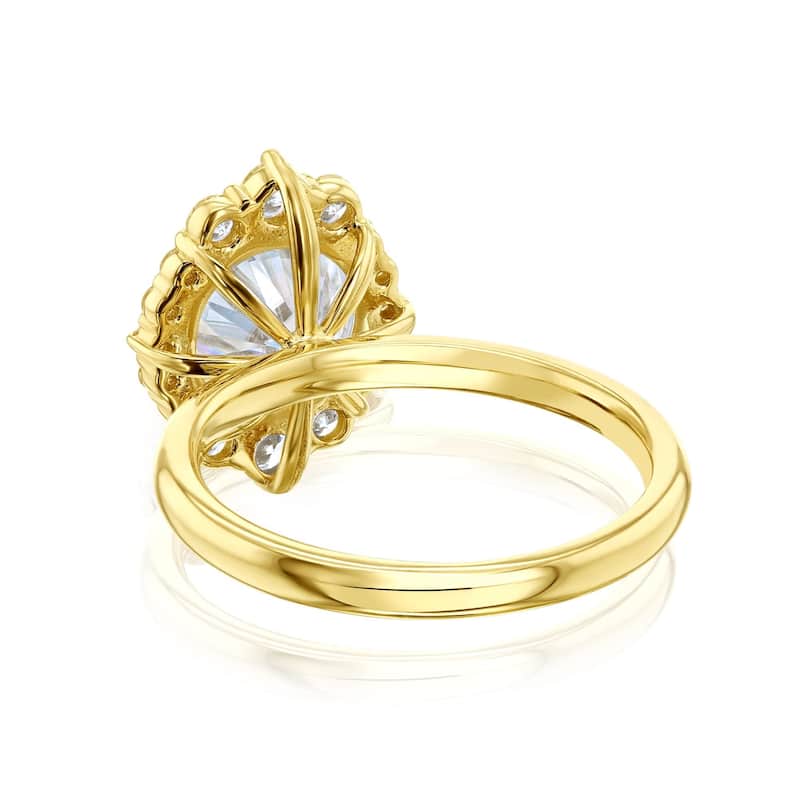 Annello by Kobelli 14k Gold Forever One Raphaela Engagement Ring (DEF/VS, DEF/VS)