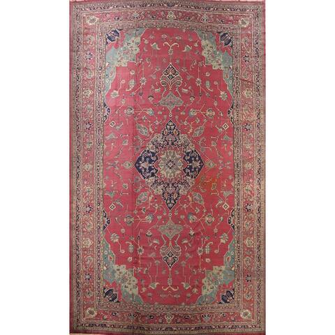 Antique Vegetable Dye Anatolian Oriental Wool Area Rug Hand-knotted - 16'3" x 24'9"