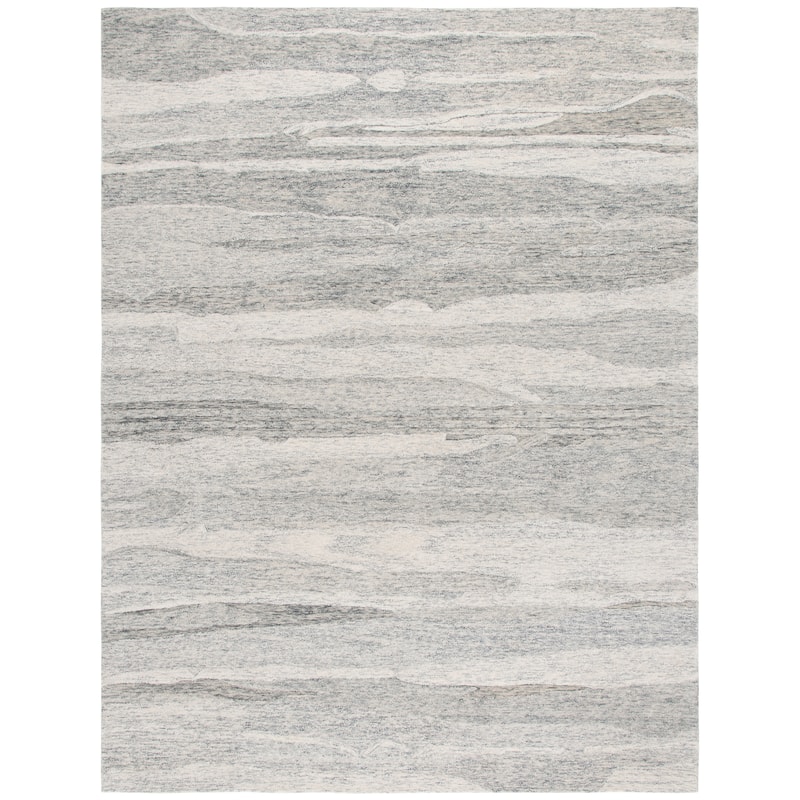 SAFAVIEH Handmade Ebony Barteldina Modern & Contemporary Wool Rug