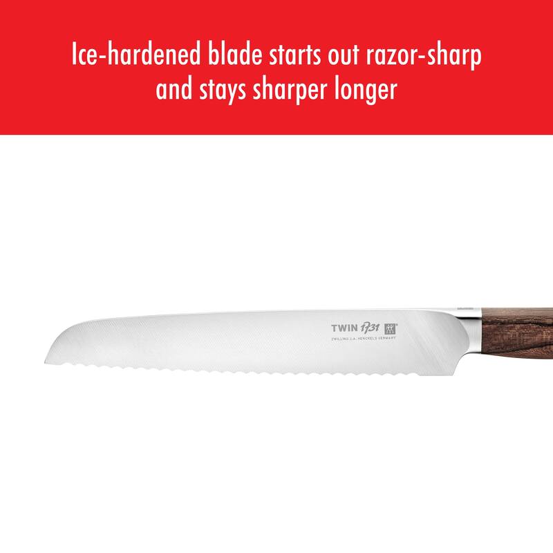 ZWILLING TWIN 1731 8-inch Bread Knife - Brown