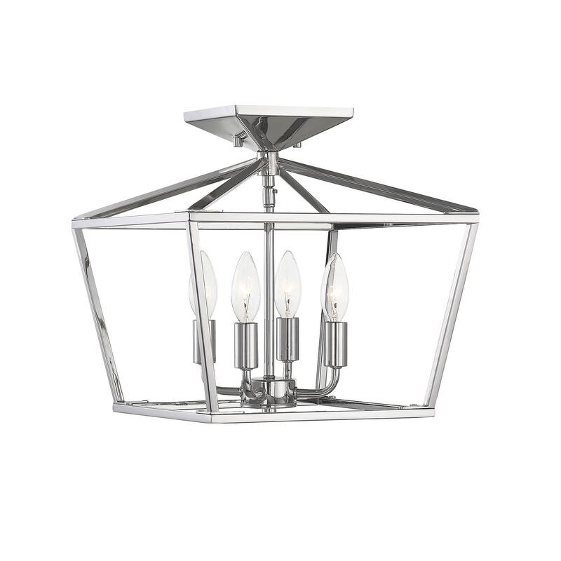 Savoy House Townsend 4 Light 13" Wide Semi-Flush Ceiling Fixture