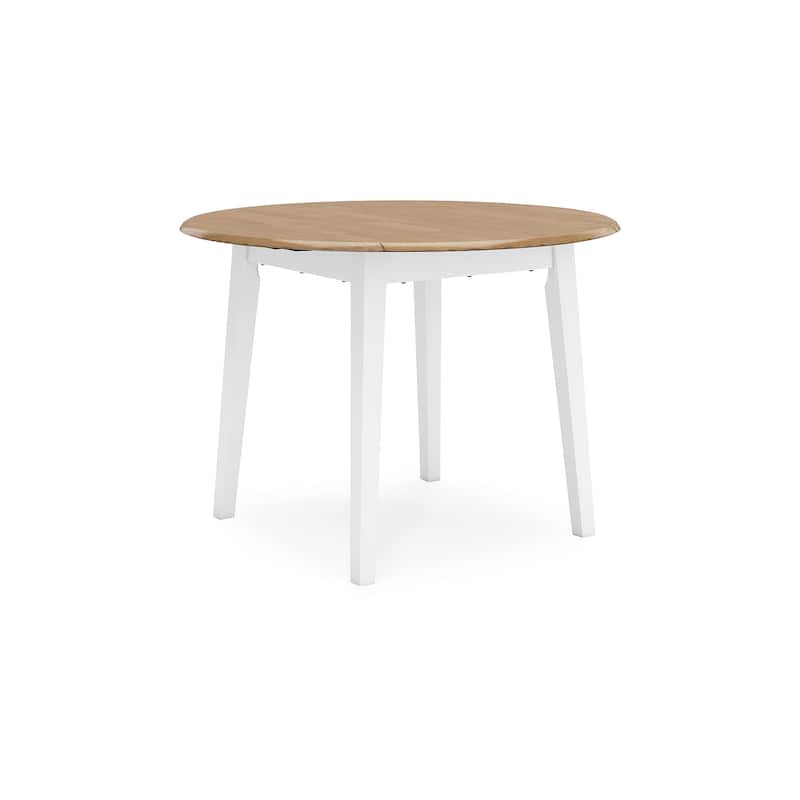 Signature Design by Ashley Gesthaven Dining Drop Leaf Table - 42" W x 42" D x 30.63" H
