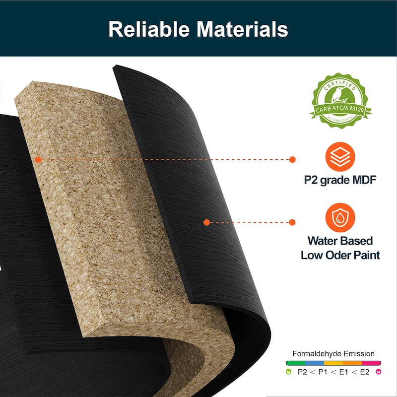 3-Drawer Nightstand for Bedroom