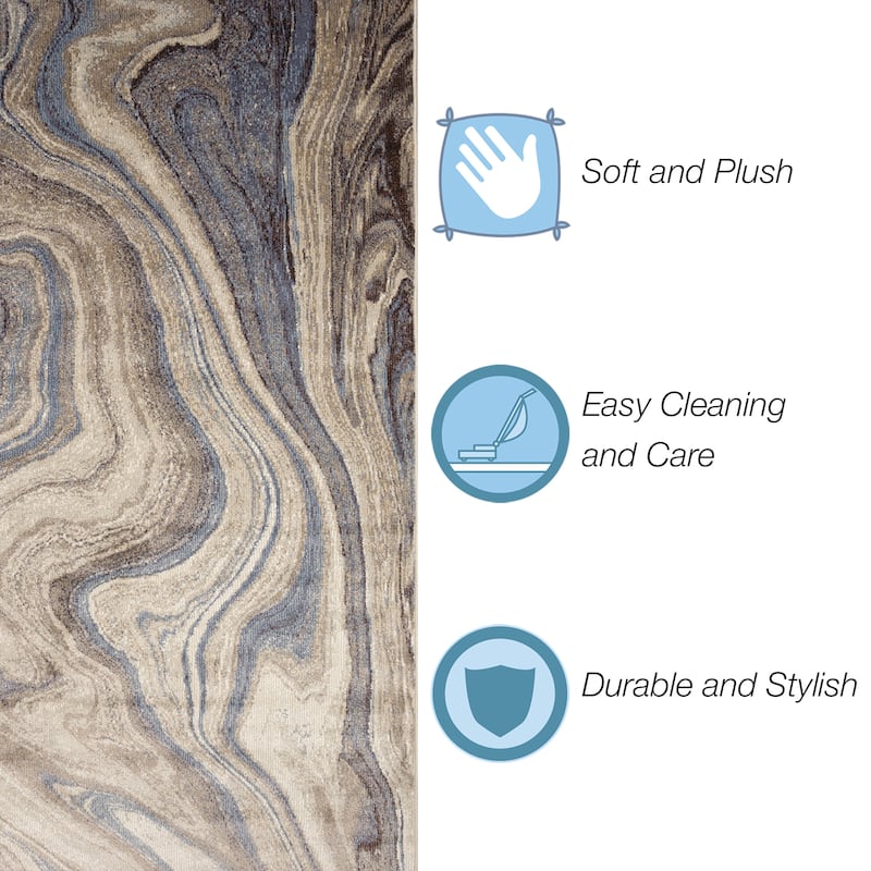 Liora Manne Ariana Marble Indoor Rug