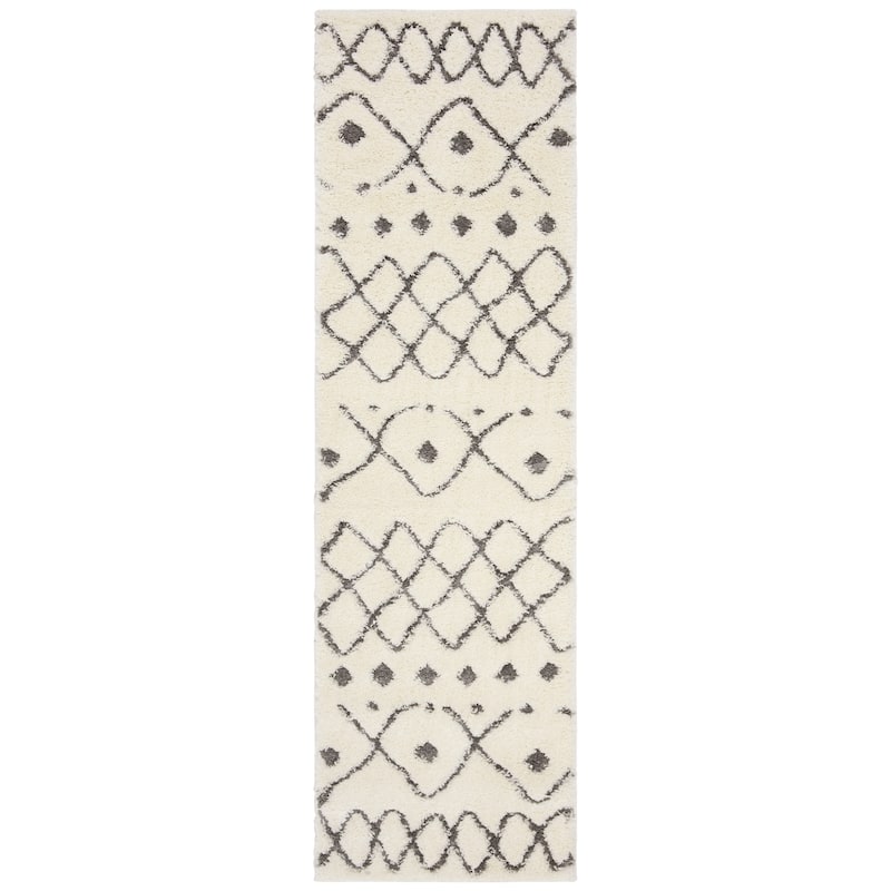 SAFAVIEH Sparta Shag Albertina 1.2-inch Thick Rug