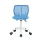 preview thumbnail 75 of 91, HomyLin Armless Swivel Kids Desk Chair with Mesh Padded Seating