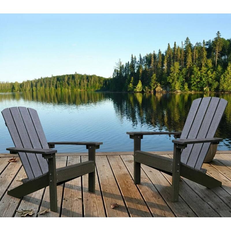 Lakeside Faux Wood Adirondack Chair