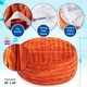 preview thumbnail 32 of 47, Cheer Collection Faux Fur Bean Bag and Stuffed Animal Storage Case