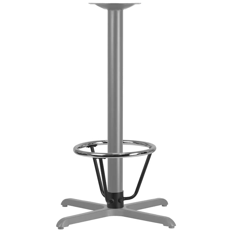 Bar Height Table Base Foot Ring with 3.25" Column Ring - 16" Diameter