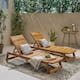 Option Teak Finish+Natural