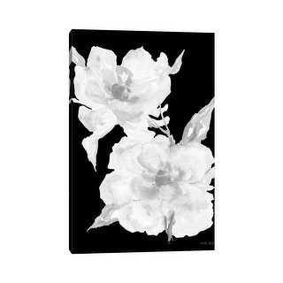 iCanvas "Black & White Flowers II" by Cindy Jacobs Canvas Print - Bed ...