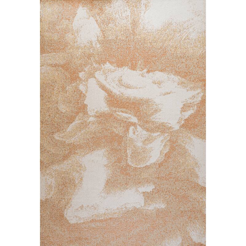 JONATHAN Y Marmo Abstract Two-Tone Modern Area Rug