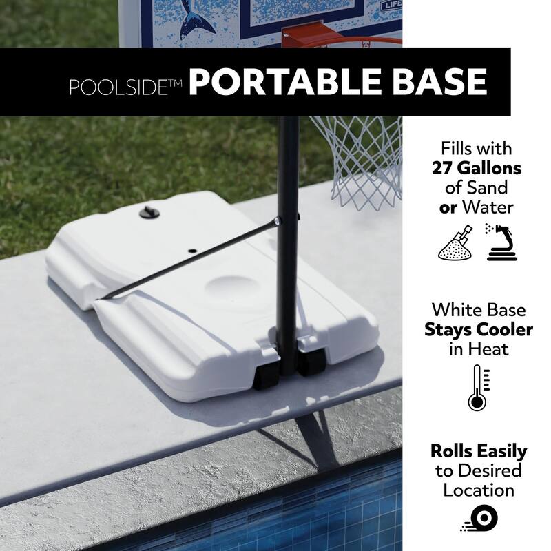Lifetime, Basketball 44-Inch Impact Poolside Portable - 44"