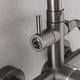 preview thumbnail 23 of 58, Outdoor 10 Inch Round Rain Shower Set with Handheld Shower (Adjustable Slider)