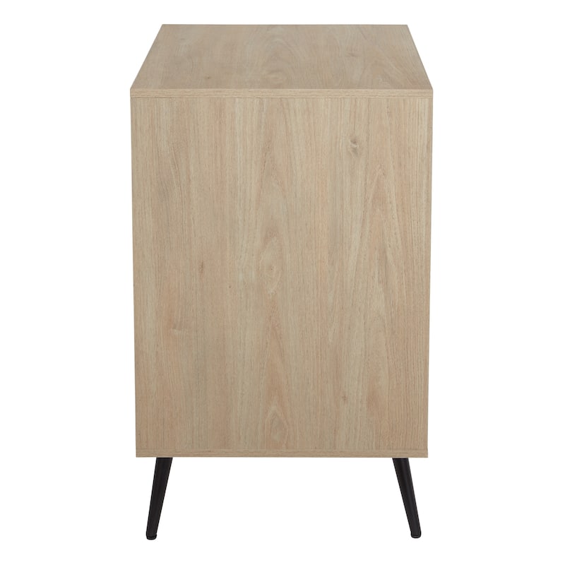Retro Record Player Stand w/ Album