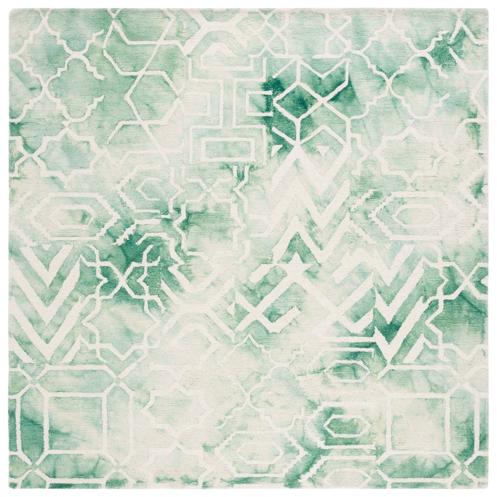 SAFAVIEH Handmade Dip Dye Zahide Watercolor Vintage Boho Wool