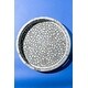 preview thumbnail 2 of 5, GAURI KOHLI Jodhpur Mother of Pearl Decorative Tray - Gray, 18"