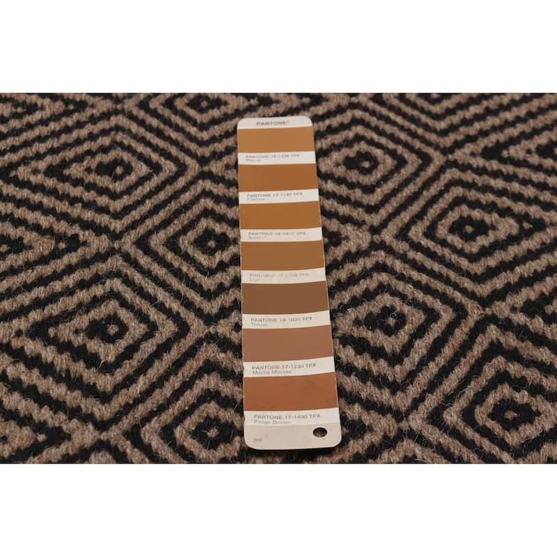 Nevada Brown Kilim 5'1" x 7'9" - 5'1 x 7'9