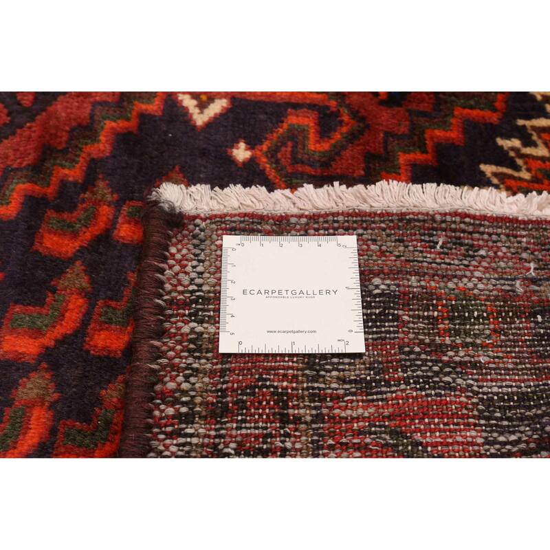 ECARPETGALLERY Hand-knotted Andelz Red Wool Rug - 4'7 x 6'7