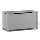preview thumbnail 10 of 8, Kids Wooden Toy Box Storage with Safety Hinged Lid for Ages 3+ (Gray)