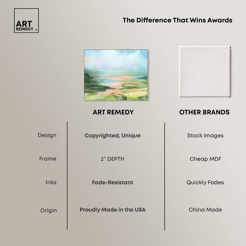 Enjoy the Nature Canvas by Art Remedy