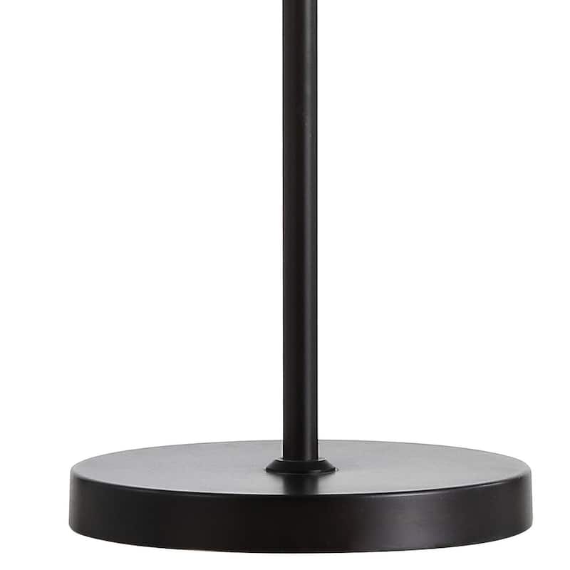 Stork 21.5" Metal/Crystal LED Table Lamp, Oil Rubbed Bronze/Crystal by JONATHAN Y