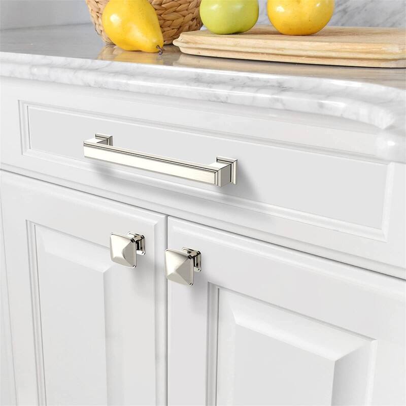 10 Pack Cabinets Cupboard Handles Drawer Pulls - 1"L x 1"W