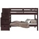 preview thumbnail 36 of 35, Taylor & Olive Trillium Twin over Twin Stairway Bunk Bed, 3 Steps