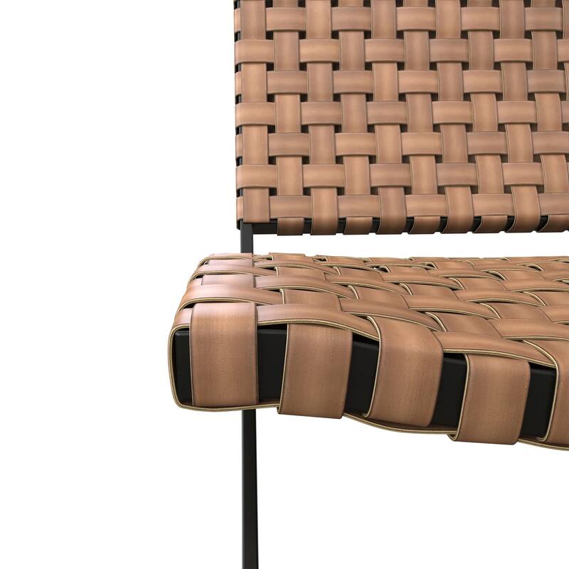 3 Piece Rattan Accent Chair Set, Foldable Wicker Lounger Chairs and Coffee Table Set