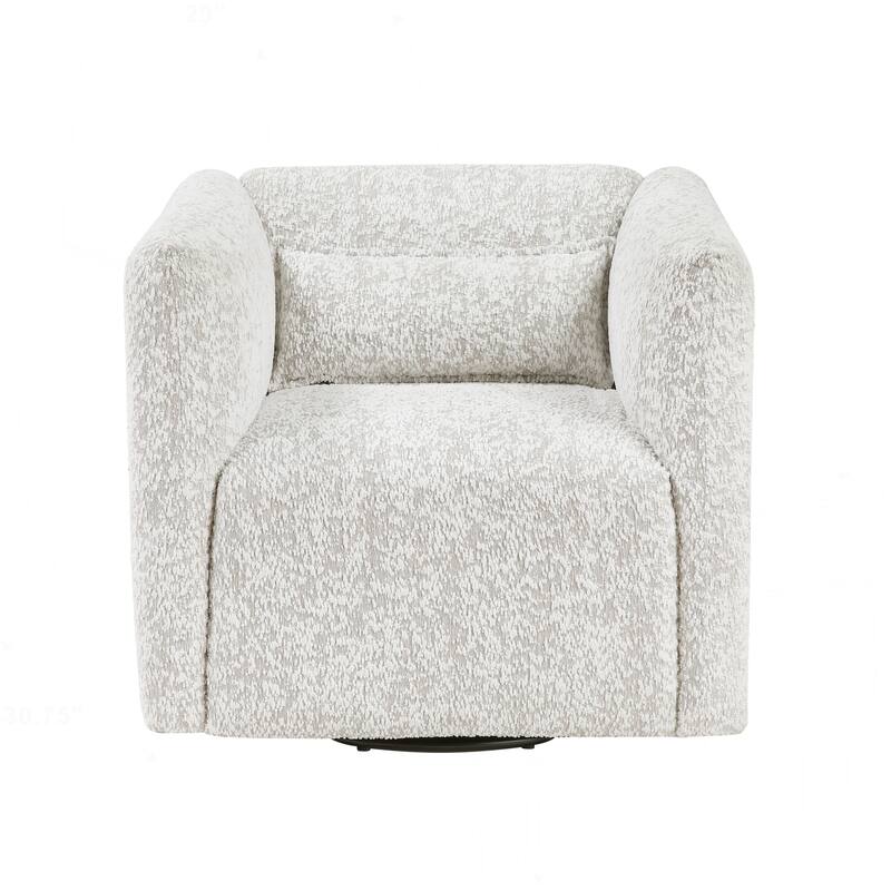Comfortable Swivel Chair with Plush Upholstery for Relaxing Moments