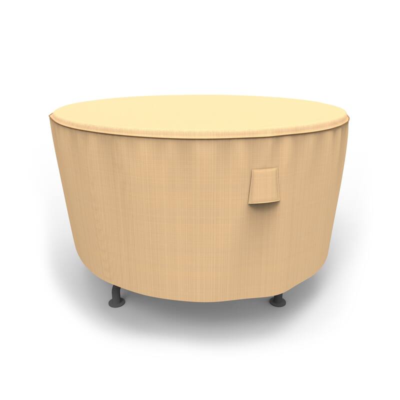 Budge Sedona Tan Outdoor Round Patio Table Cover