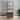 Teamson Home Ellery 5-Tier Storage Cabinet with Open Shelves, Walnut
