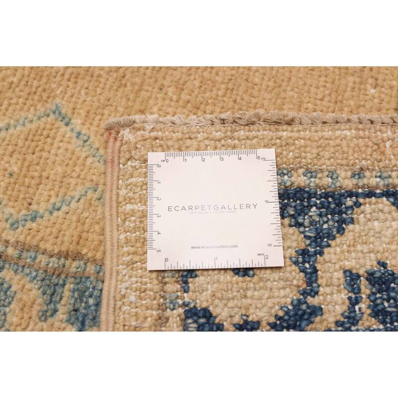 ECARPETGALLERY Hand-knotted Finest Ghazni Tan Wool Rug - 10'9 x 14'4