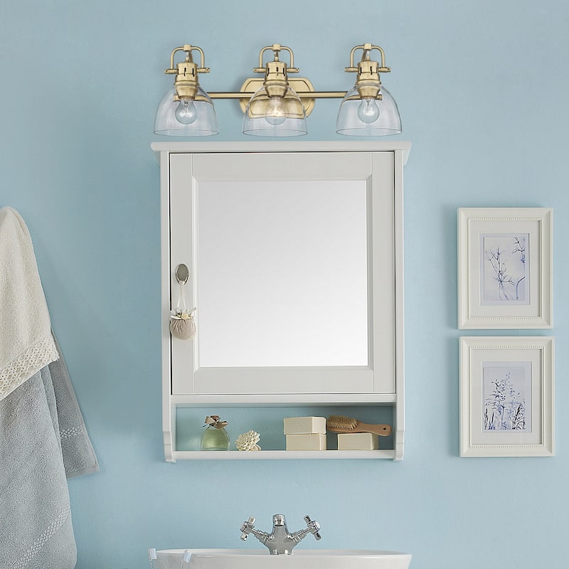 Duncan 3-light Vintage Bathroom Vanity Light