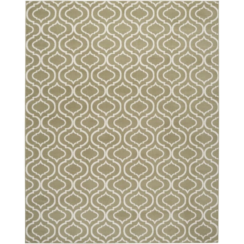 Kerum Power Loomed Non Skid Stain Resistant Area Rug By HomeRoots - 87' X '63' X '0.5
