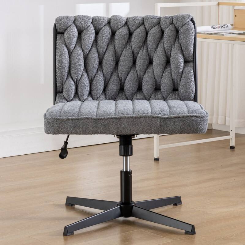 Armless Chair Without Wheels For Dining Room Or Office