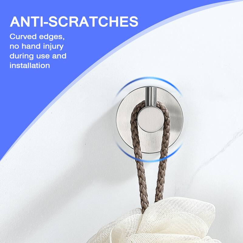 Wall Mounted Towel Hook Bathroom Robe Hook
