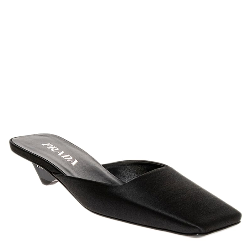 Prada Square Toe Mules - 37 EU