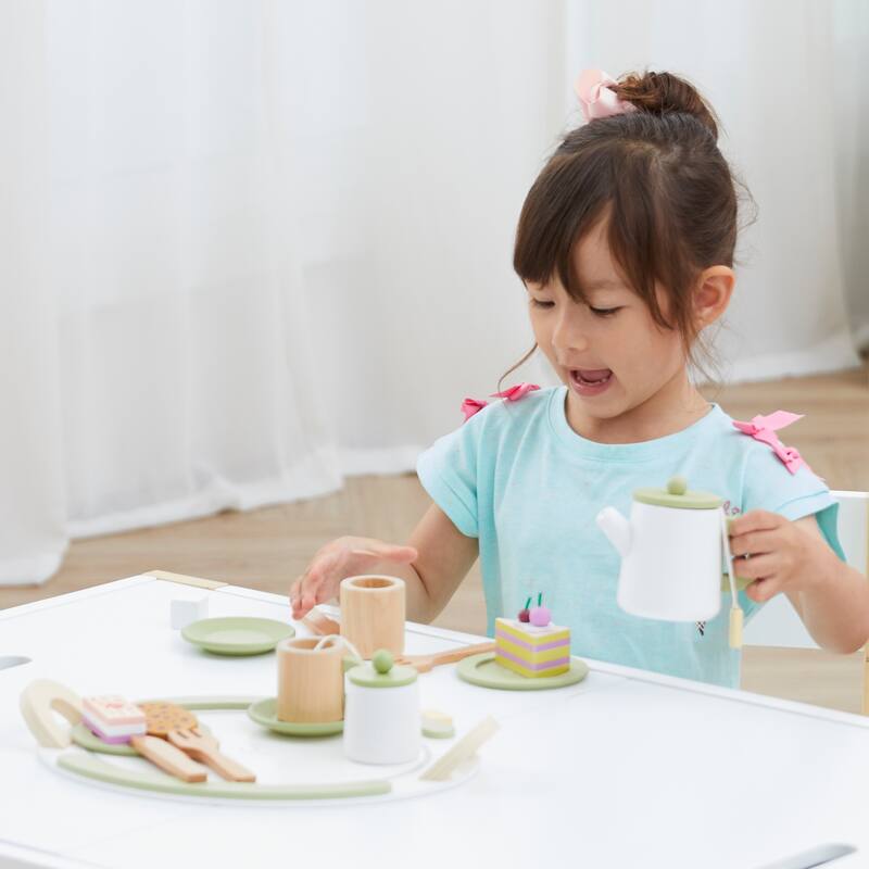 Teamson Kids - Little Chef Frankfurt Wooden Tea sets play kitchen accessories
