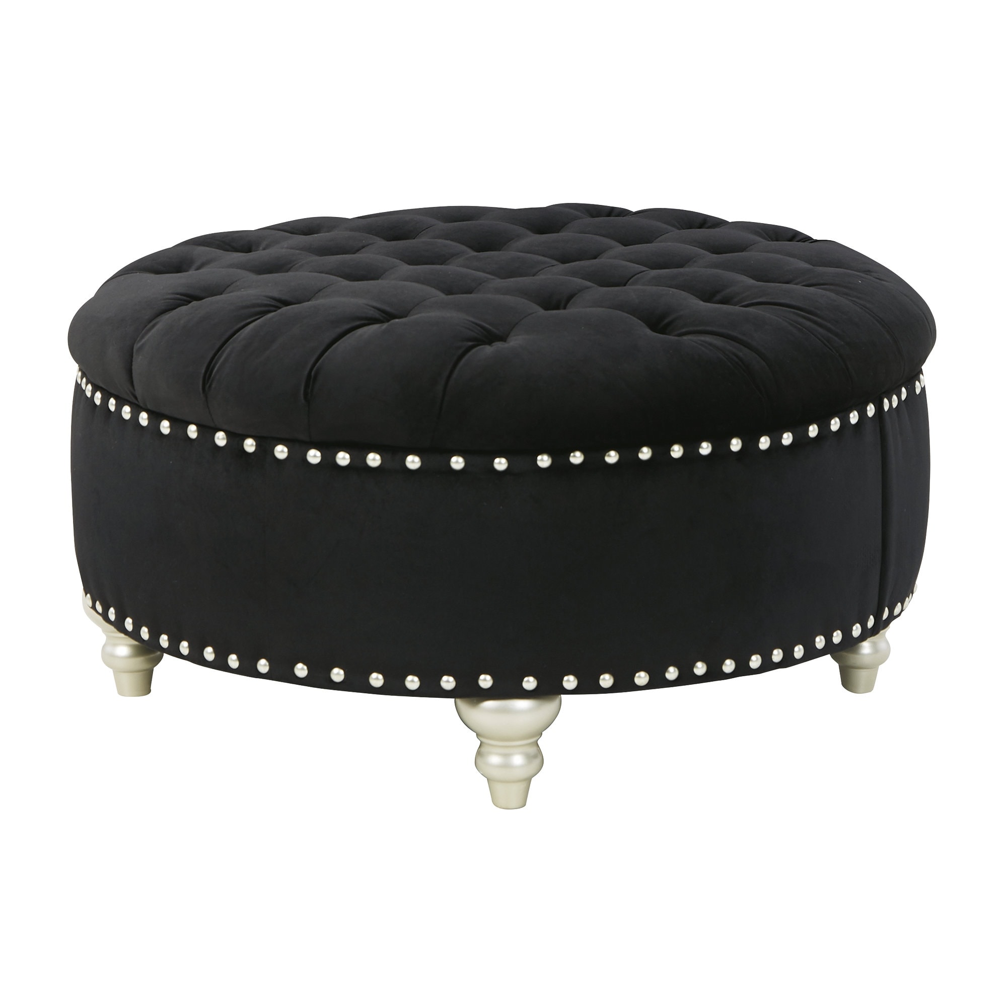 Signature Design by Ashley Harriotte Black/Gray Oversized Accent Ottoman