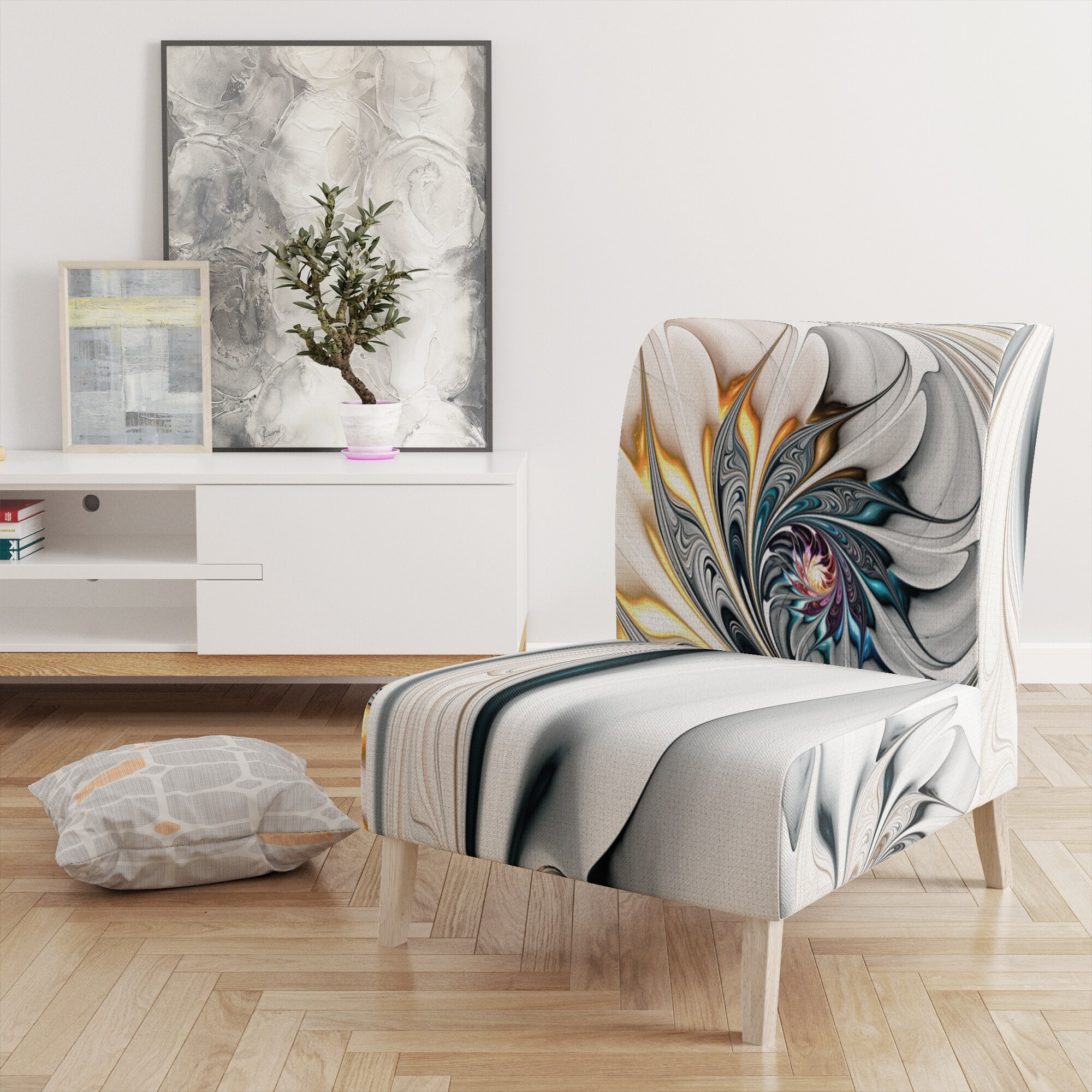 floral bedroom chairs