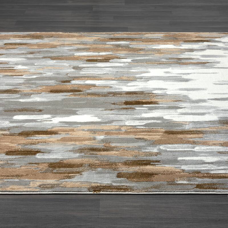 Abani Porto Contemporary Abstract Area Rug