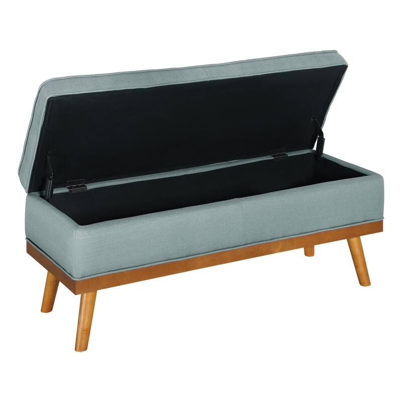 Carson Carrington Sastamala Mid-century Storage Bench