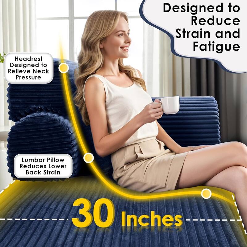 Convertible Sleeper Sofa Bed, 78.5" Corduroy Foldable Loveseat Sofa, King Size Floor Mattress Couch, No Assembly Required