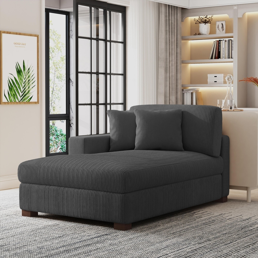 Grey chaise lounger hotsell