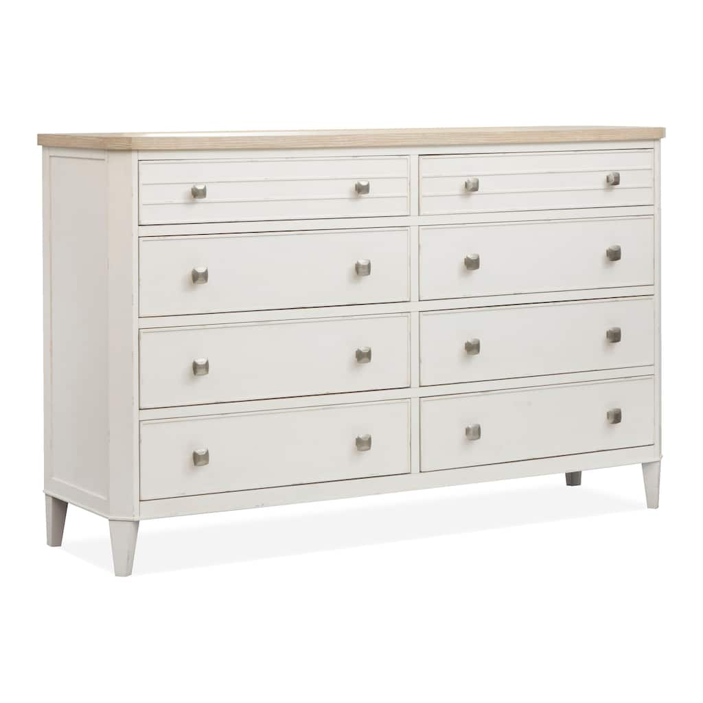 Salt Life Home Echo Isles Sea Pearl And Driftwood Double Drawer Dresser