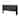 King size Bookcase Headboard in Washed Black Wood Finish