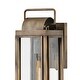preview thumbnail 3 of 2, Hinkley Sag Harbor Collection One Light 5W Med. LED Outdoor Small Wall Mount Lantern, Burnished Bronze